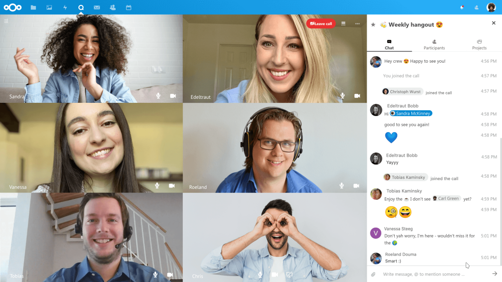 Nextcloud Talk High-Performance Back End Team Meeting